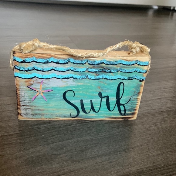 Surf Sign by Shop Sea Gypsy - Picture 2 of 4